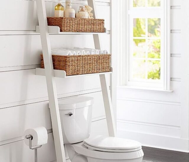 10 SIMPLE ABOVE THE TOILET STORAGE IDEAS TO HELP YOU STAY ORGANIZED ...