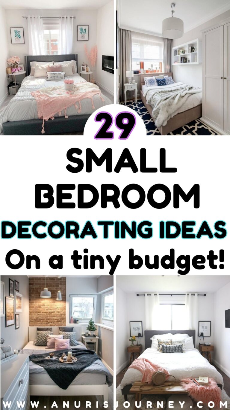 29 COZY SMALL BEDROOM DECOR IDEAS ON A BUDGET Anuri's Journey