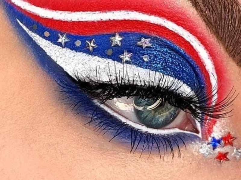 25 CUTE 4TH OF JULY MAKEUP IDEAS TO TRY