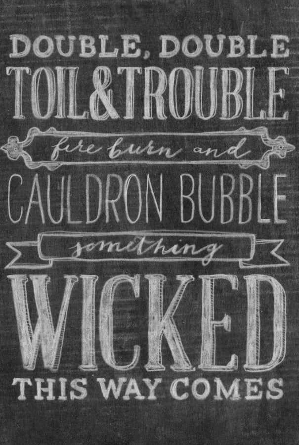double-double-toil-and-trouble-halloween-chalkboard-ideas