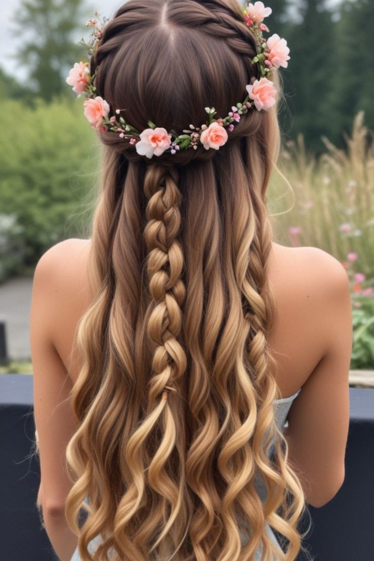 boho-braided-crown-as-a-thanksgiving-hairstyles-idea