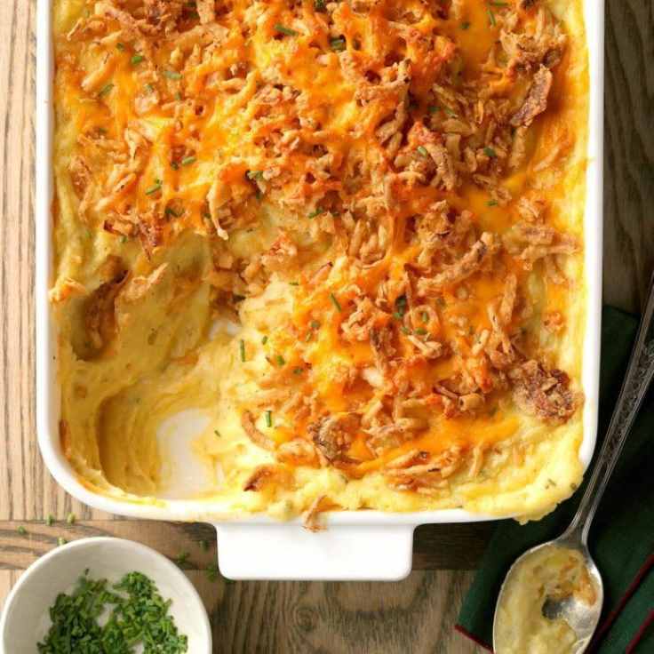 cheddar-and-chive-mashed-potato-thjanksgiving-casserole-ideas