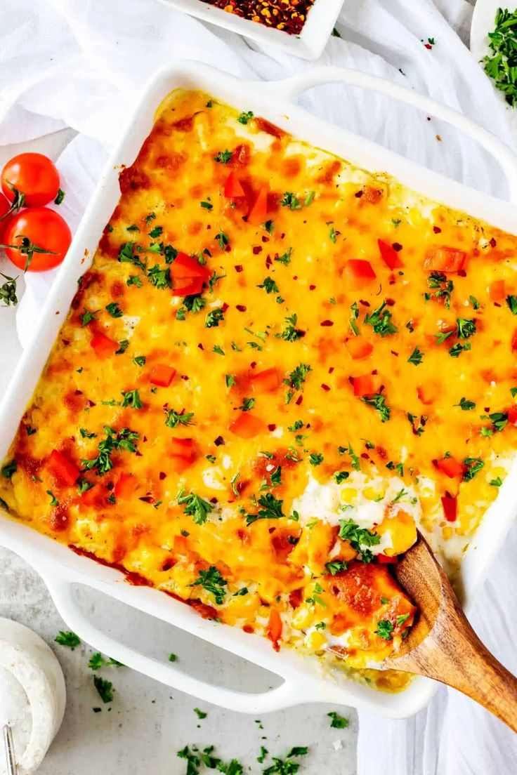 cheesy-corn-casserole-thanksgiving-casserole-ideas