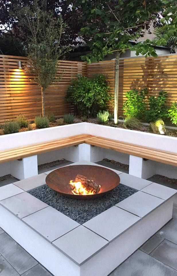 Compact Fire Pit Table