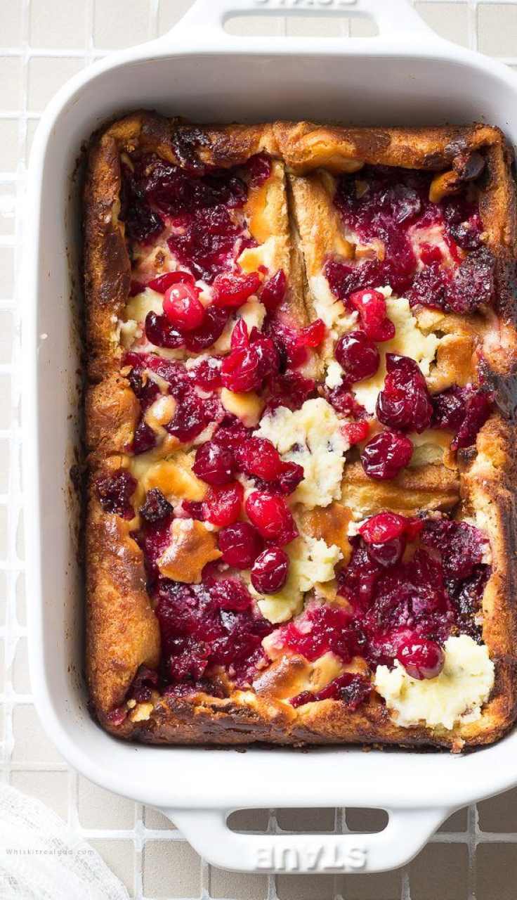 cranberry-orange-bread-pudding-thanksgiving-casserole-ideas