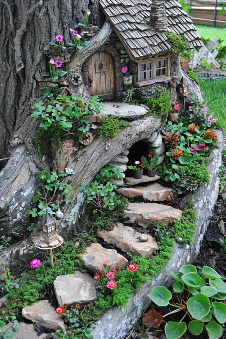 Fairy Garden for budget friendly patio 