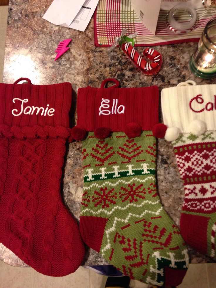 monogrammed-stocking