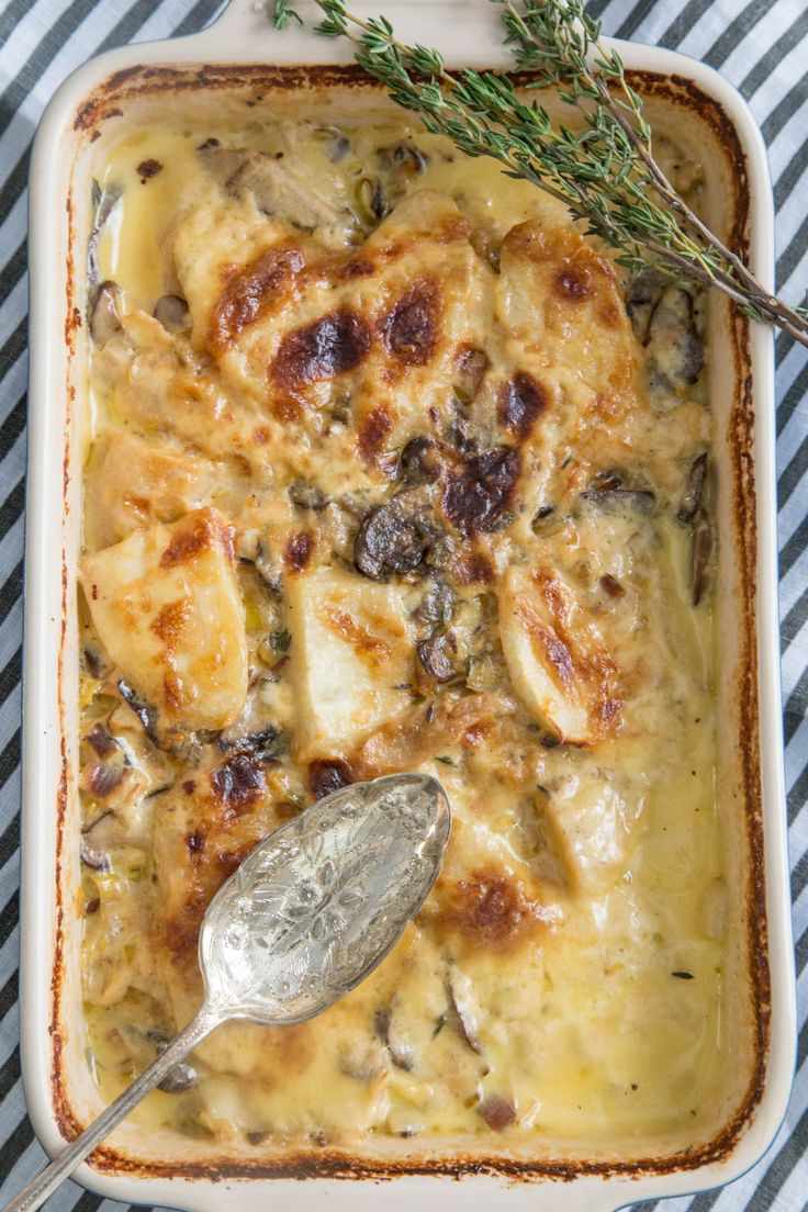 mushroom-and-leek-casserole-thanksgiving-casserole-ideas