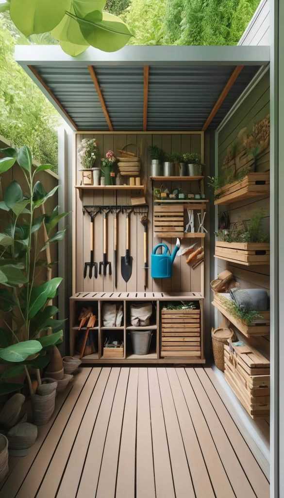 Vertical-storage-solutions-functional-and-aesthetic-furniture-choices-for-compact-outdoor-spaces