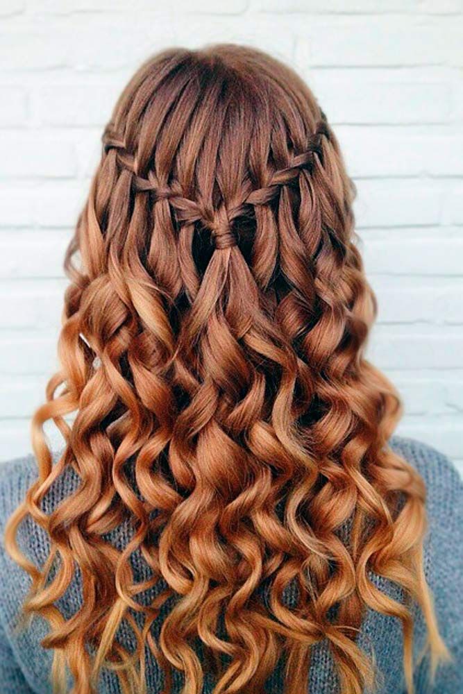 waterfall-braid-as-a-thanksgiving-hairstyles-idea