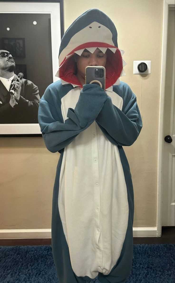 pajama-shark-pajama-halloween-costume-ideas