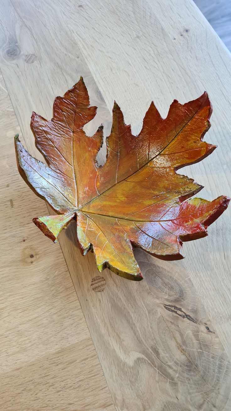 clay-leaf-bowl-thanksgiving-crafts-for-adults