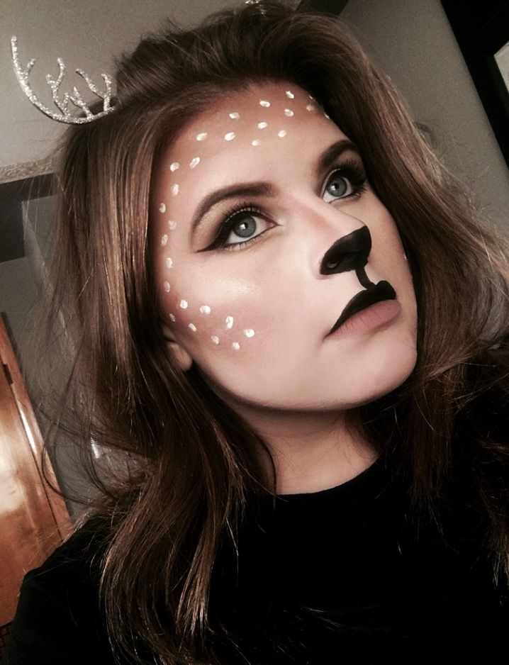 gothic-deer-makeup