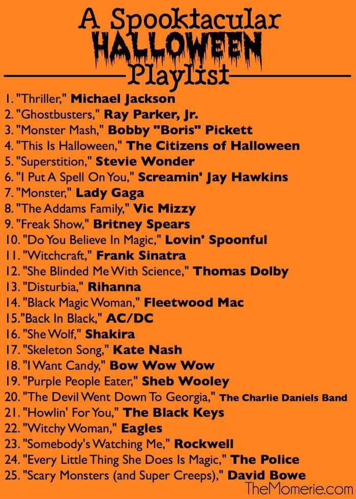 halloween-party-checklist-prepare-music-playlist