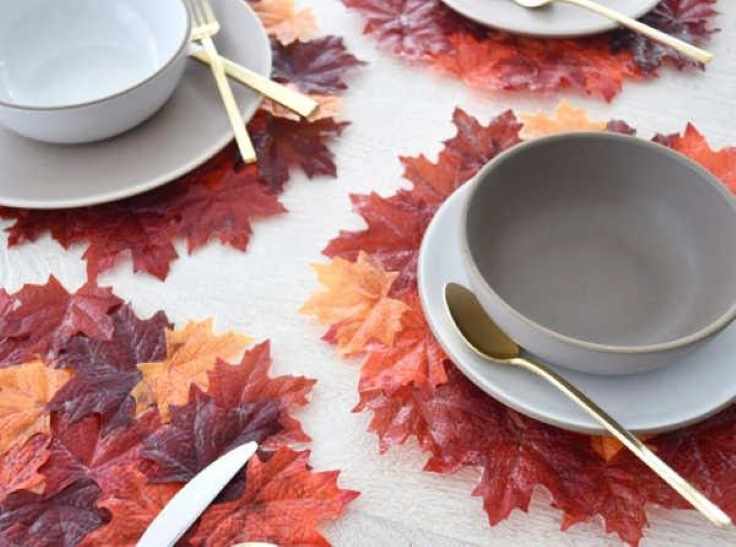 leaf-pressed-mats-thanksgiving-crafts-for-adults