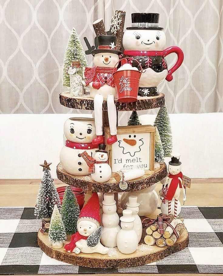 snowmen-christmas-tier-tray-decor