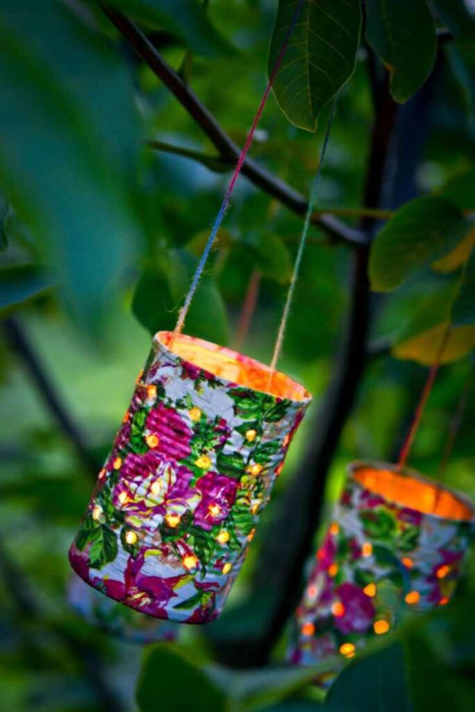 23 DIY GARDEN DECOR PROJECTS USING RECYCLED MATERIALS - Anuri's Journey