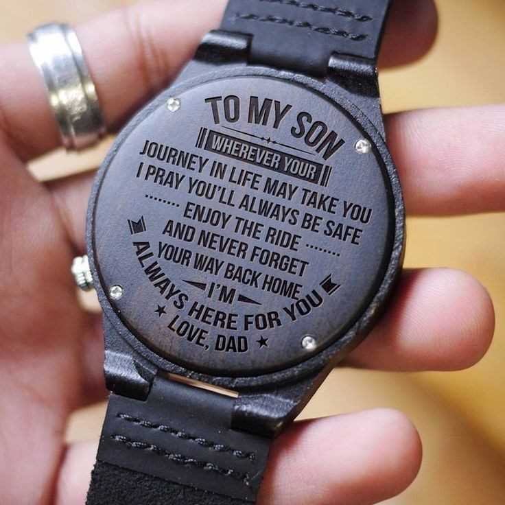 Custom-Engraved-Watch-as-a-thoughtful-christmas-gift-idea-for-daughter’s-boyfriend 