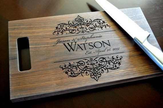 Personalized Cutting Board 