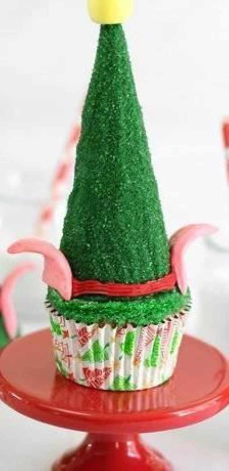 elf-hat-cupcakes-school-christmas-party-food