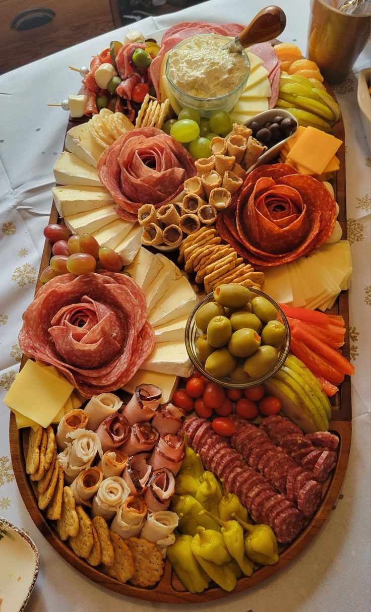 international-cheese-board-new-year's-eve-charcuterie-board-ideas