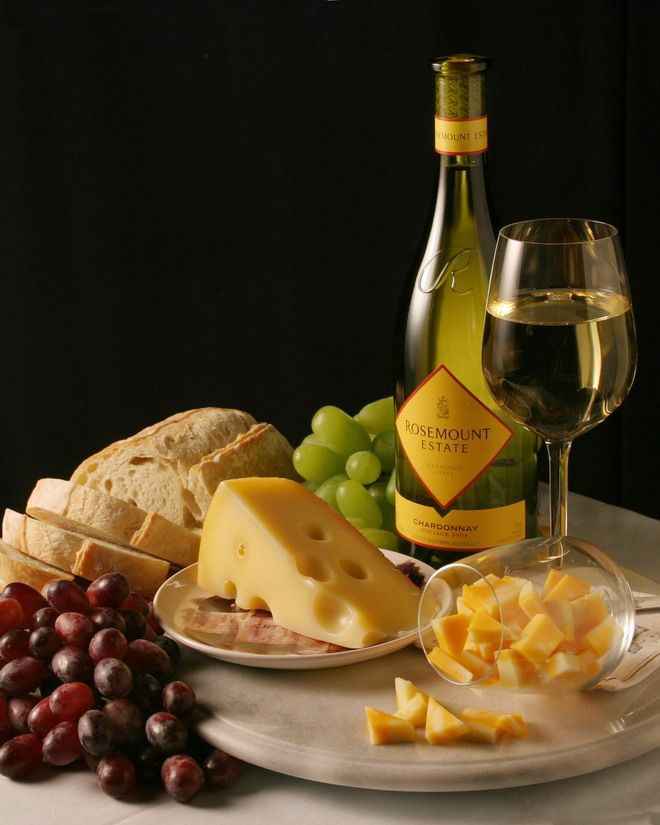 Wine and cheese night
