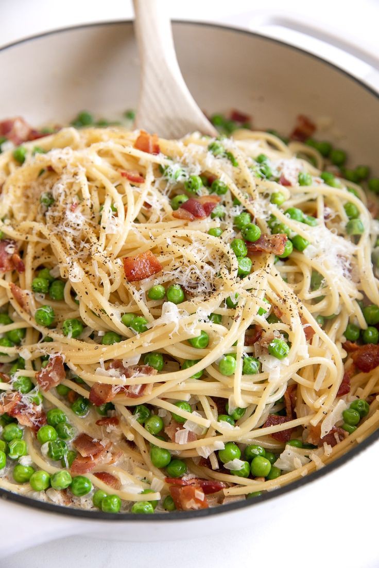 bacon-and-pea-pasta