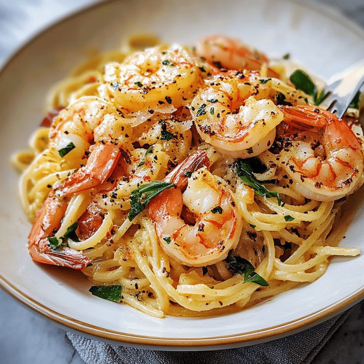 garlic-butter-shrimp-pasta