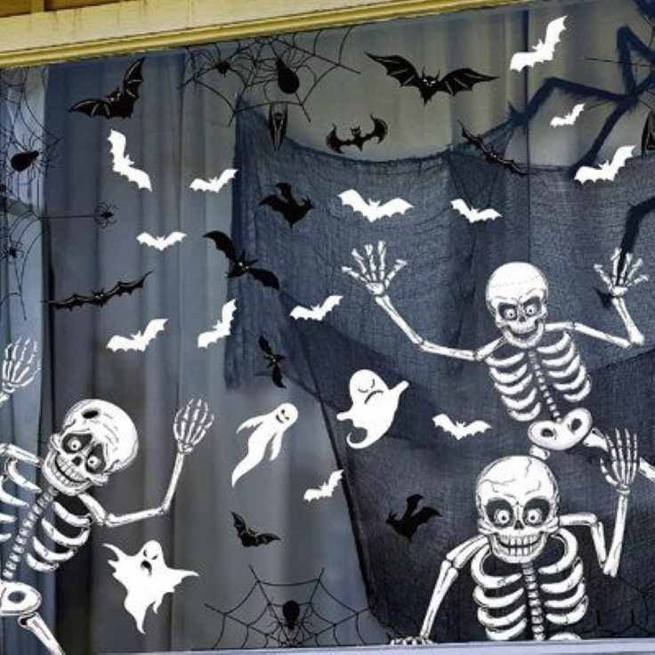 skeleton-window-silhouettes