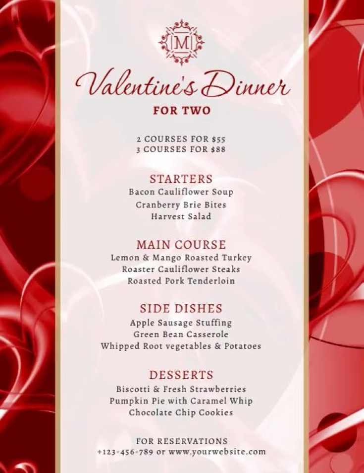 the-menu-planning-the-perfect-meal-how-to-create-a-romantic-valentine's-day-dinner-at-home