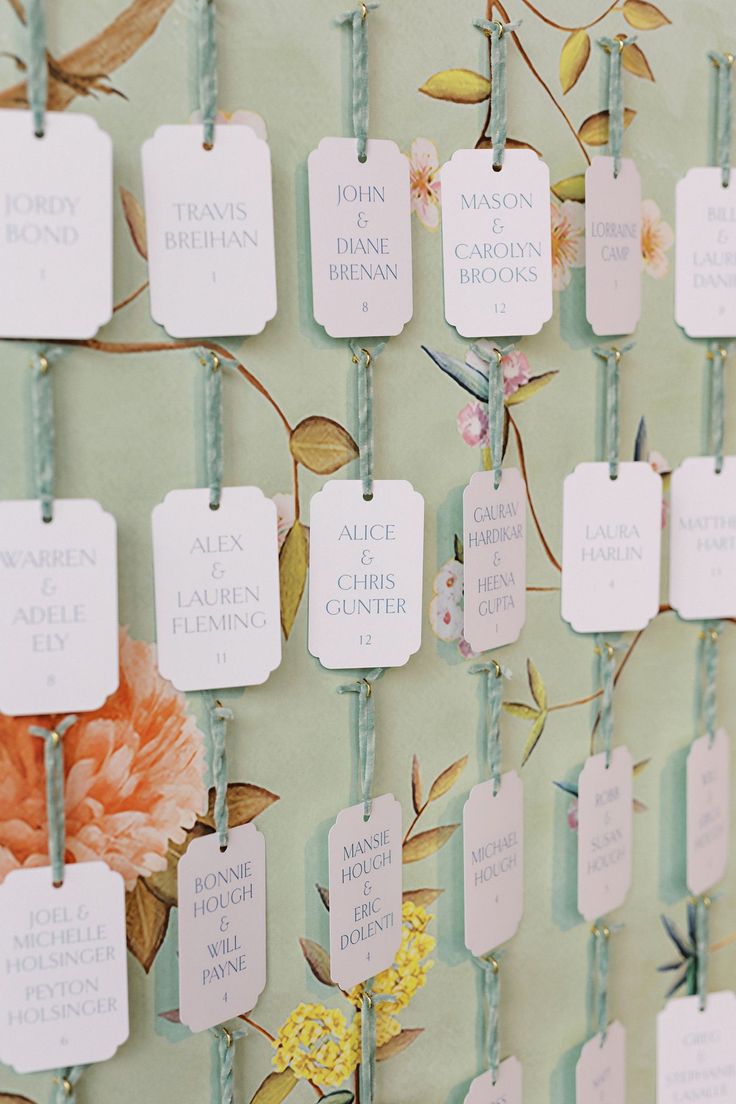 escort-card-display-for-weddings