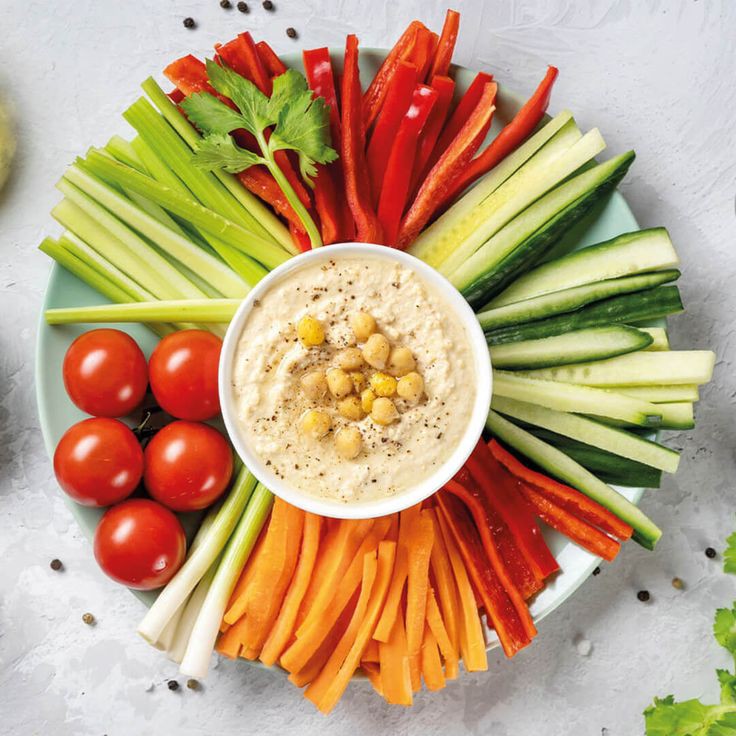 veggie-sticks-with-hummus