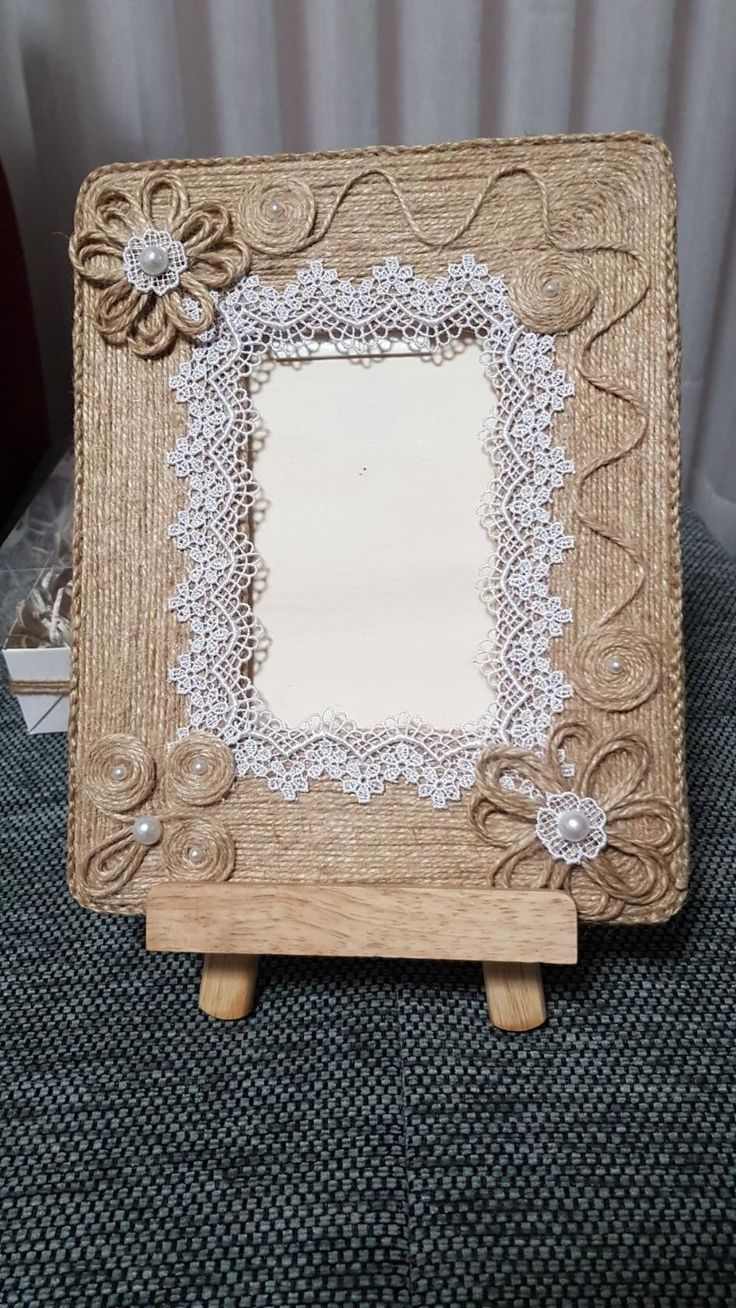 burlap-frame-diy-picture-frame