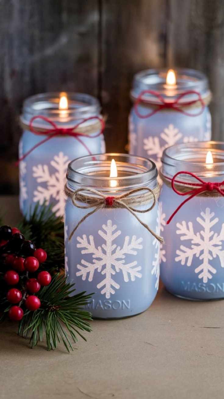 painted-canfdle-jars-diy-candle-to-make-at-home