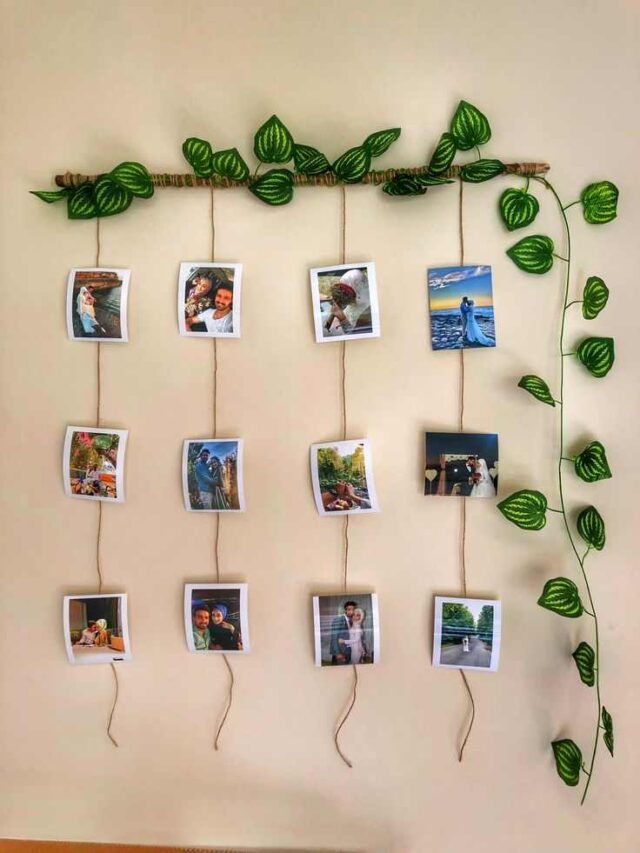 20 DIY wall hanging ideas to refresh your space - Anuri's Journey