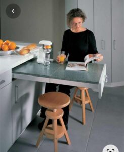 15 SPACE SAVING SMALL KITCHEN TABLE IDEAS - Anuri's Journey