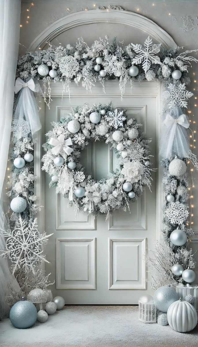 snowflake-wreath