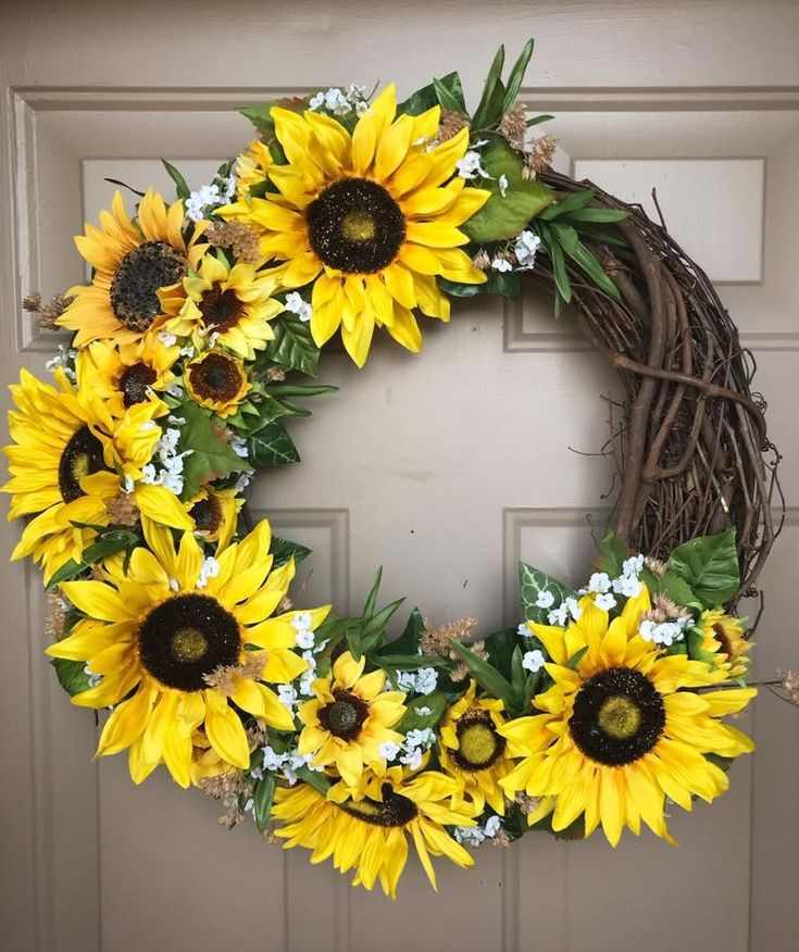 sunflower-wreath