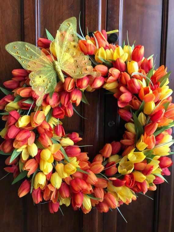 tulip-wreaths