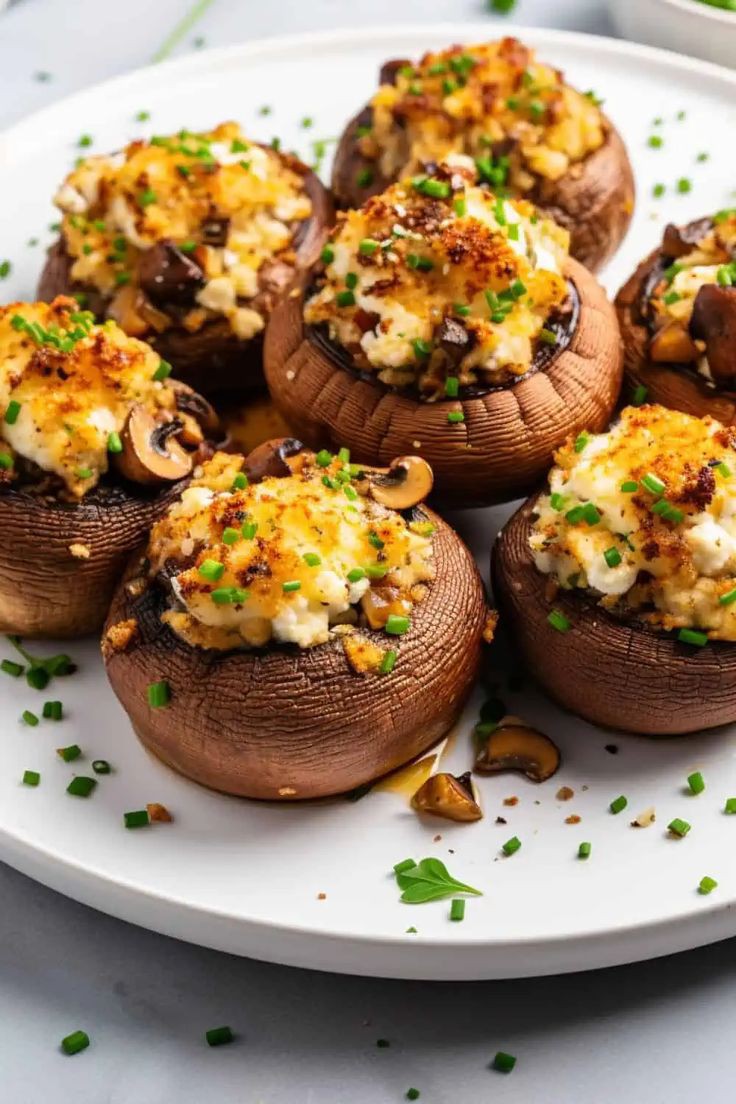 stuffed-mushrooms-easter-potluck-ideas