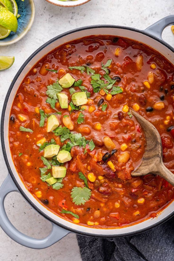 one-pot-vegetarian-chili