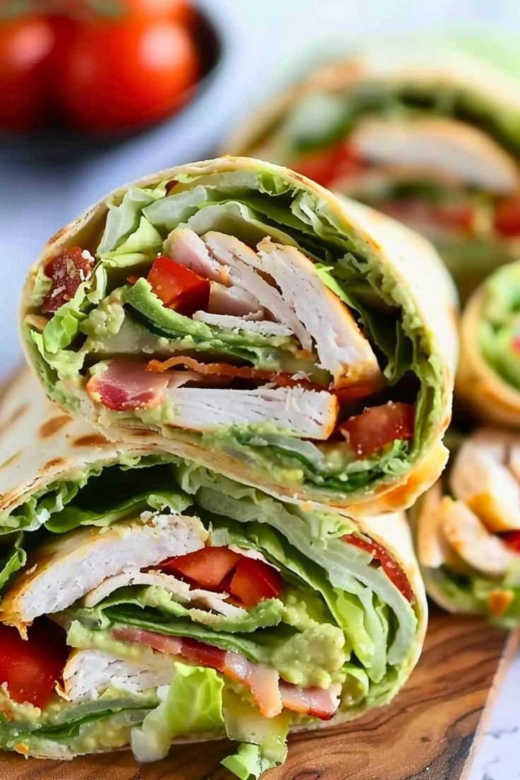 turkey-and-avocado-wrap-luch-ideas-for-busy-moms