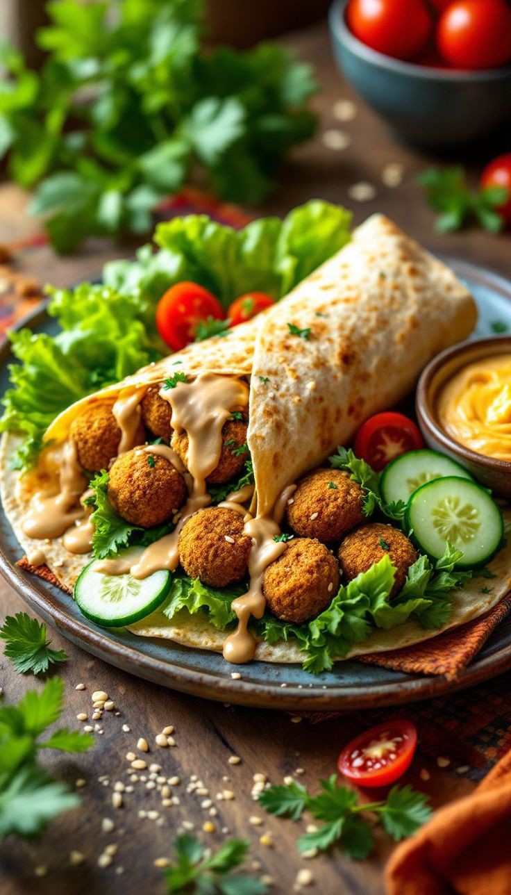 falafel-wraps-lunch-ideas-for-busy-moms