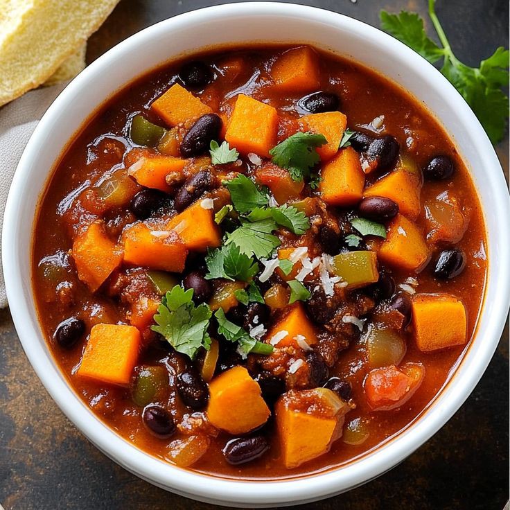 slow-cooker-sweet-potato-and-black-bean-chili