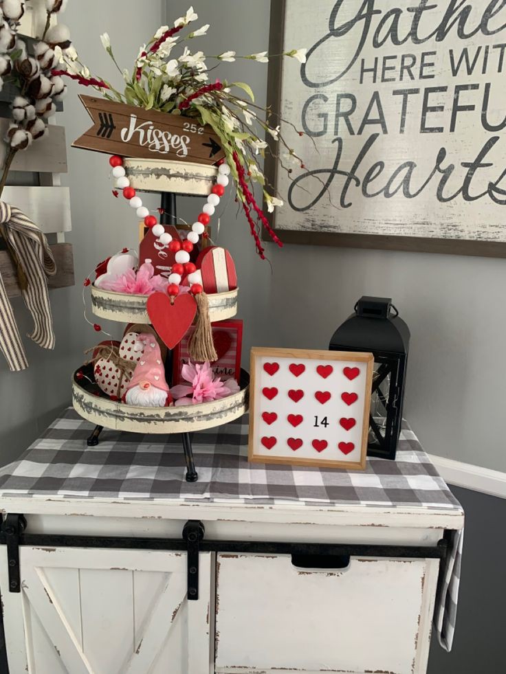 rustic-valentine's-day-vibe-valentine's-tiered-tray-ideas