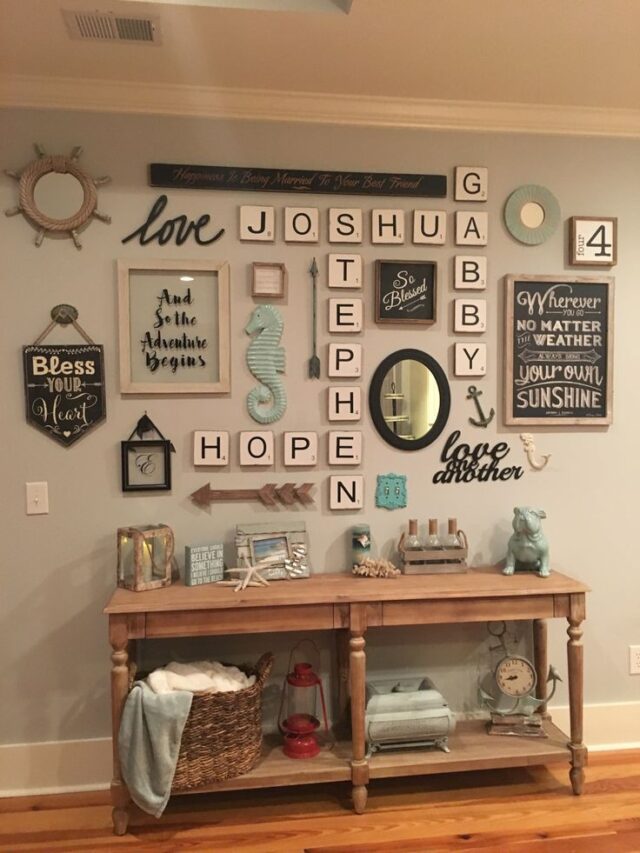 21 Simple and Stylish DIY Wall Art Ideas - Anuri's Journey