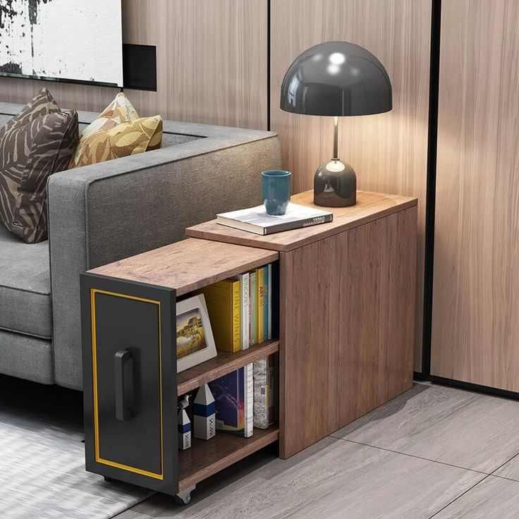 bedside-table-with-a-built-in-drawer-and-slim-profile