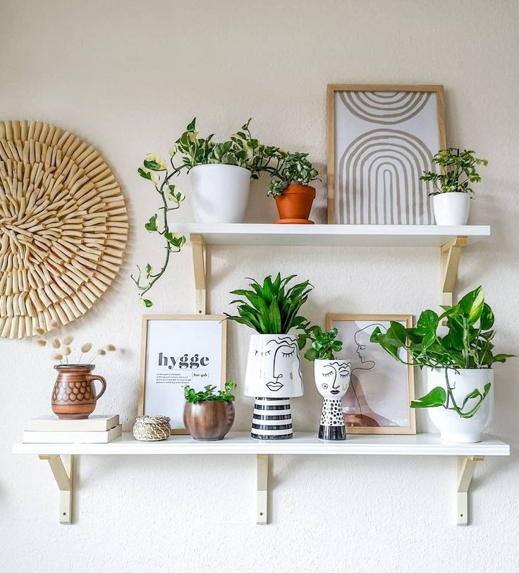 floating-shelf-with-decor-diy-wall-art-ideas