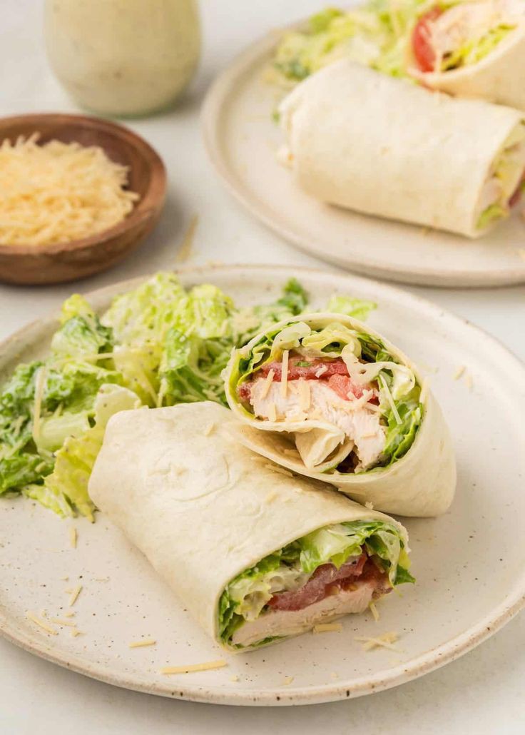 chicken-caesar-wrap-lunch-ideas-for-busy-moms