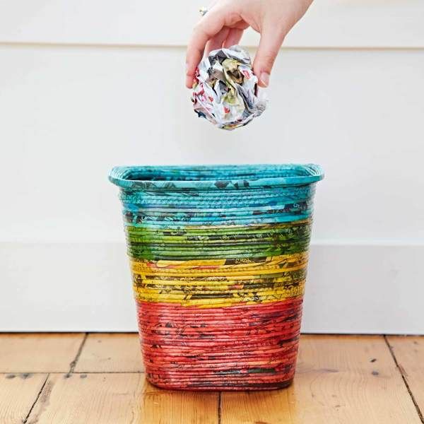 recycled-paper-baskets-eco-friendly-easter-basket-ideas